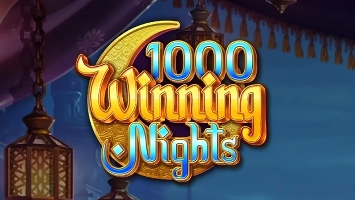 Interface do slot 1000 Winning Nights com 5 rolos